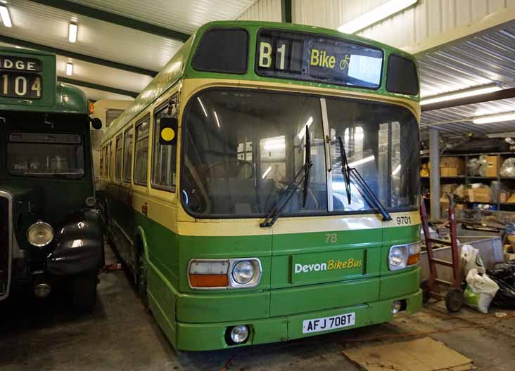 North Devon Leyland National 9701 Bike Bus